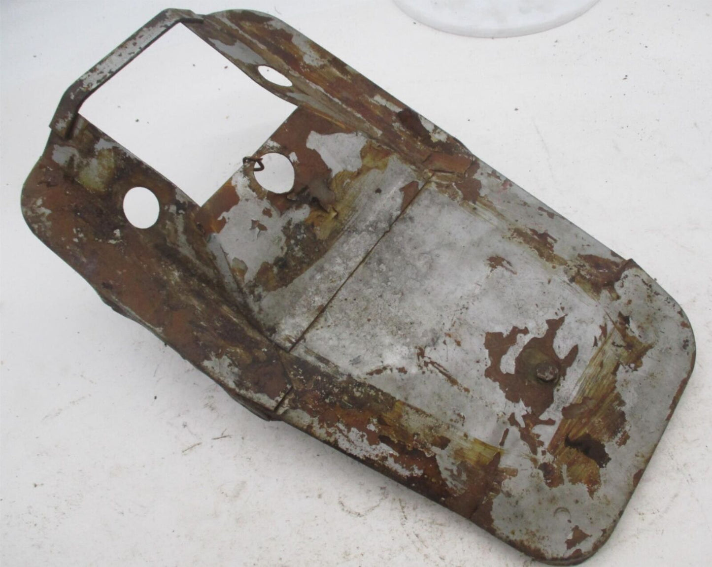 Vintage Enduro Motorcycle AHRMA Seat Pan Air Cleaner Cover Dirt Bike