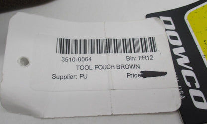 Willie & Max Double Down Motorcycle Harley Davidson Brown Tool Pouch 3510-0064