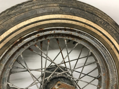 16" Front Harley Shovelhead Chopper Spoke Wheel & Tire