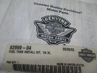 Harley Davidson Genuine NOS Fuel Tank Install Kit XL 62999-04