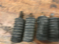 lot of (6) Vintage Harley Davidson Rubber Toe Shift Pad Peg