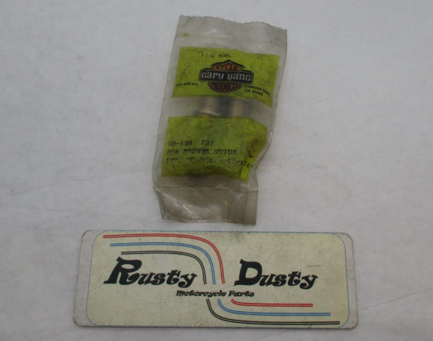 Set of 2 Harley Davidson Gary Bang Bronze Valve Guides GB-628 +.006