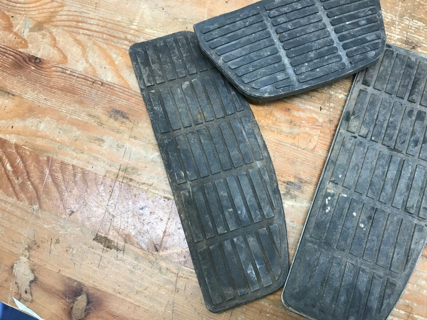 Mixed Lot of (3) Harley Davidson Floorboard Rubber Inserts Pad Footboard