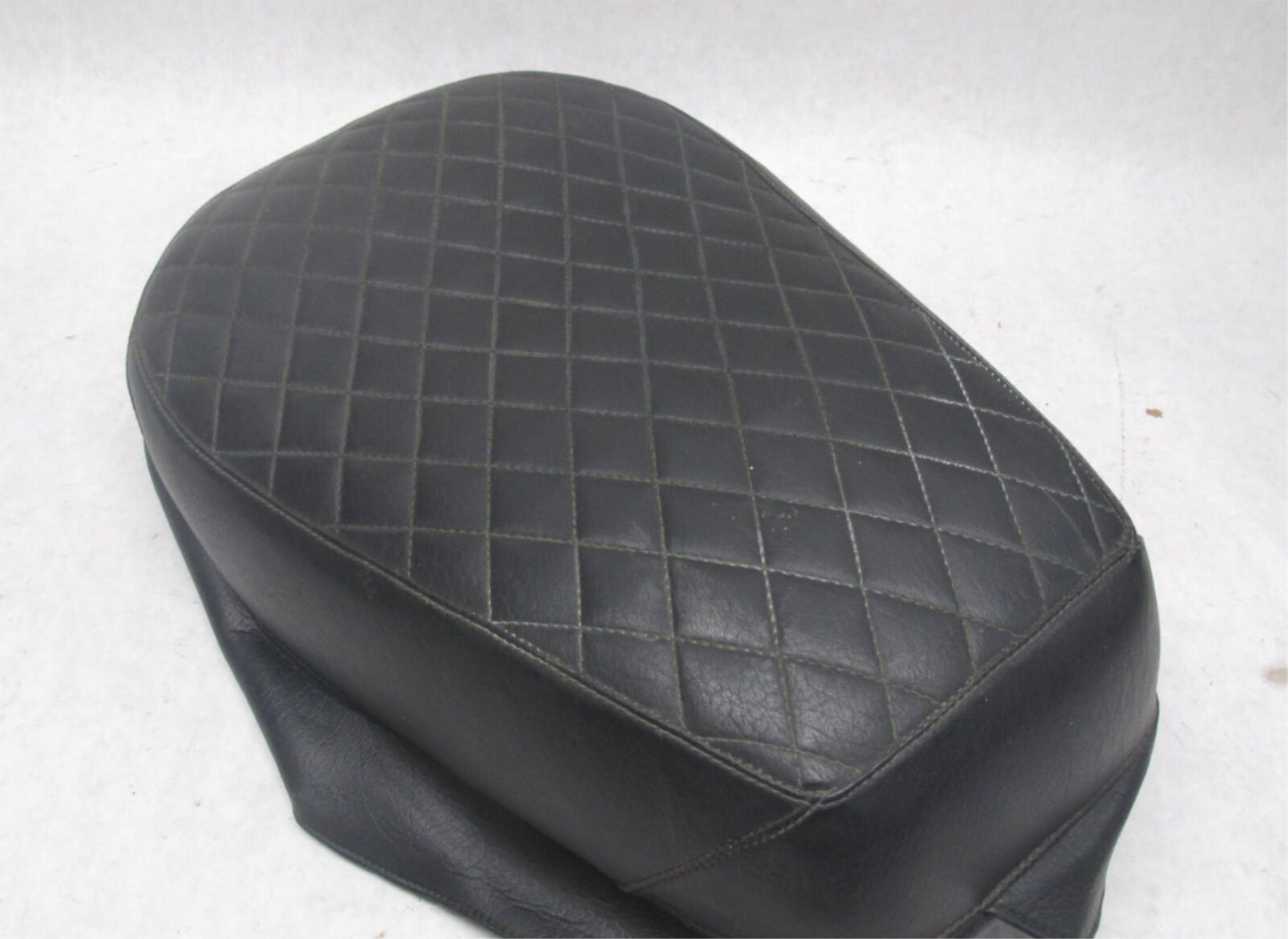 Vintage Motorcycle Boss Custom Diamond Stitched Solo Seat Vintage Y-2A BSA