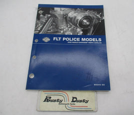 Harley Davidson Official Factory 2005 FLT Police Parts Catalog 99545-05