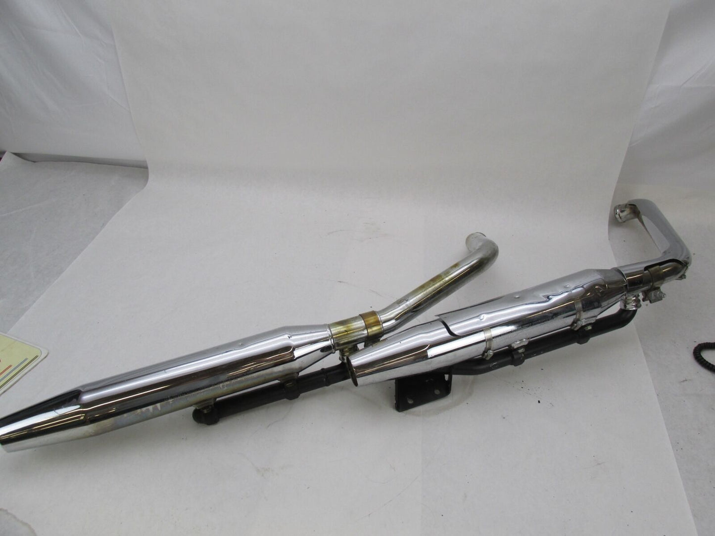 Harley Davidson Chrome Full Stock Exhaust System 00-06 Softail 65413-00 #13