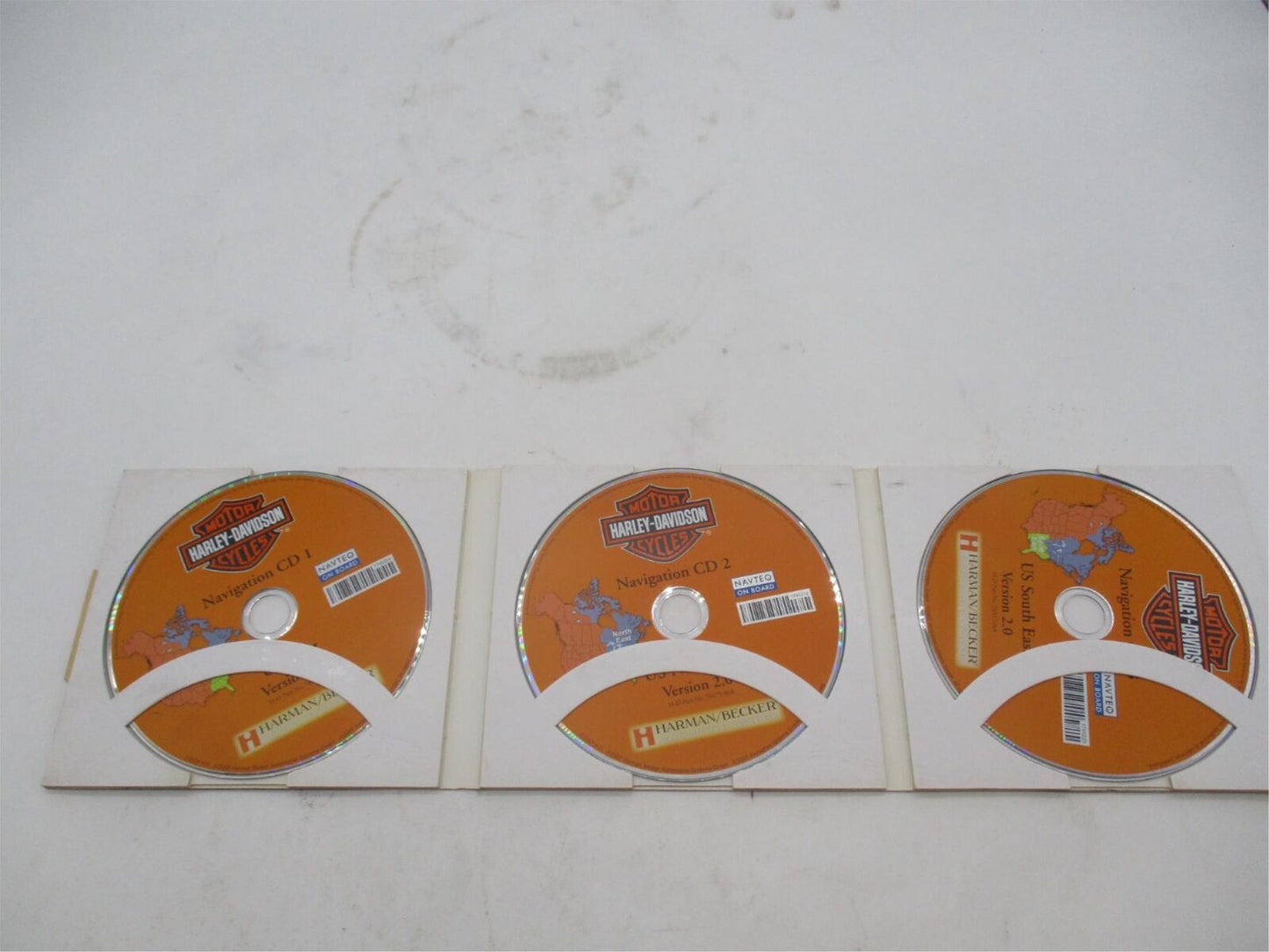 Harley Davidson Genuine Harman Becker Navigation Disk CD 76472-06A