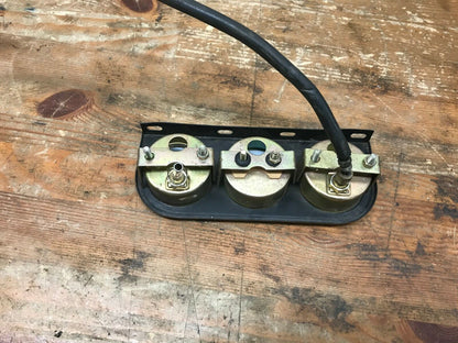 Summit Racing Gauge Dash Cluster Oil Pressure Amps Water Temperature 44278