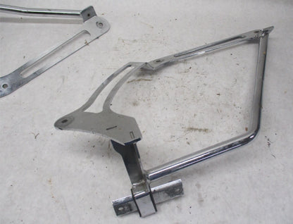Harley Davidson Chrome Fender Strut Saddlebag Mounting Brackets