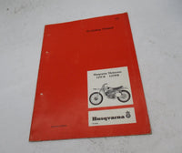 Husqvarna Factory OEM Motorcross 125CR 125WR Engine Assembly Pages Not Complete