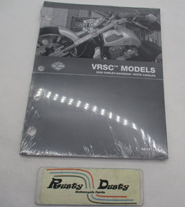 Harley Davidson Official Factory 2009 VRSC Model Parts Catalog 99457-09