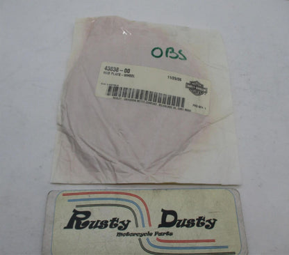 Harley Davidson Genuine NOS Wheel Hub Plate 43838-00