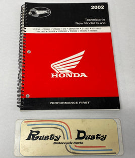 Honda 2002 Technicians New Model Guide