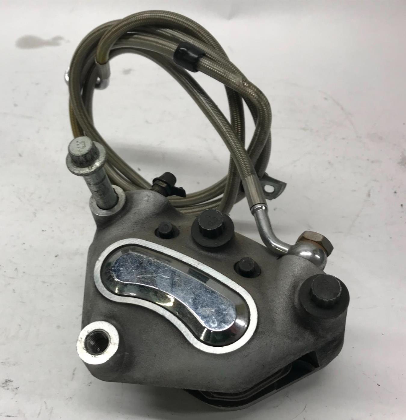 Harley Davidson Silver Road King Touring Front Brake Caliper & Brake line