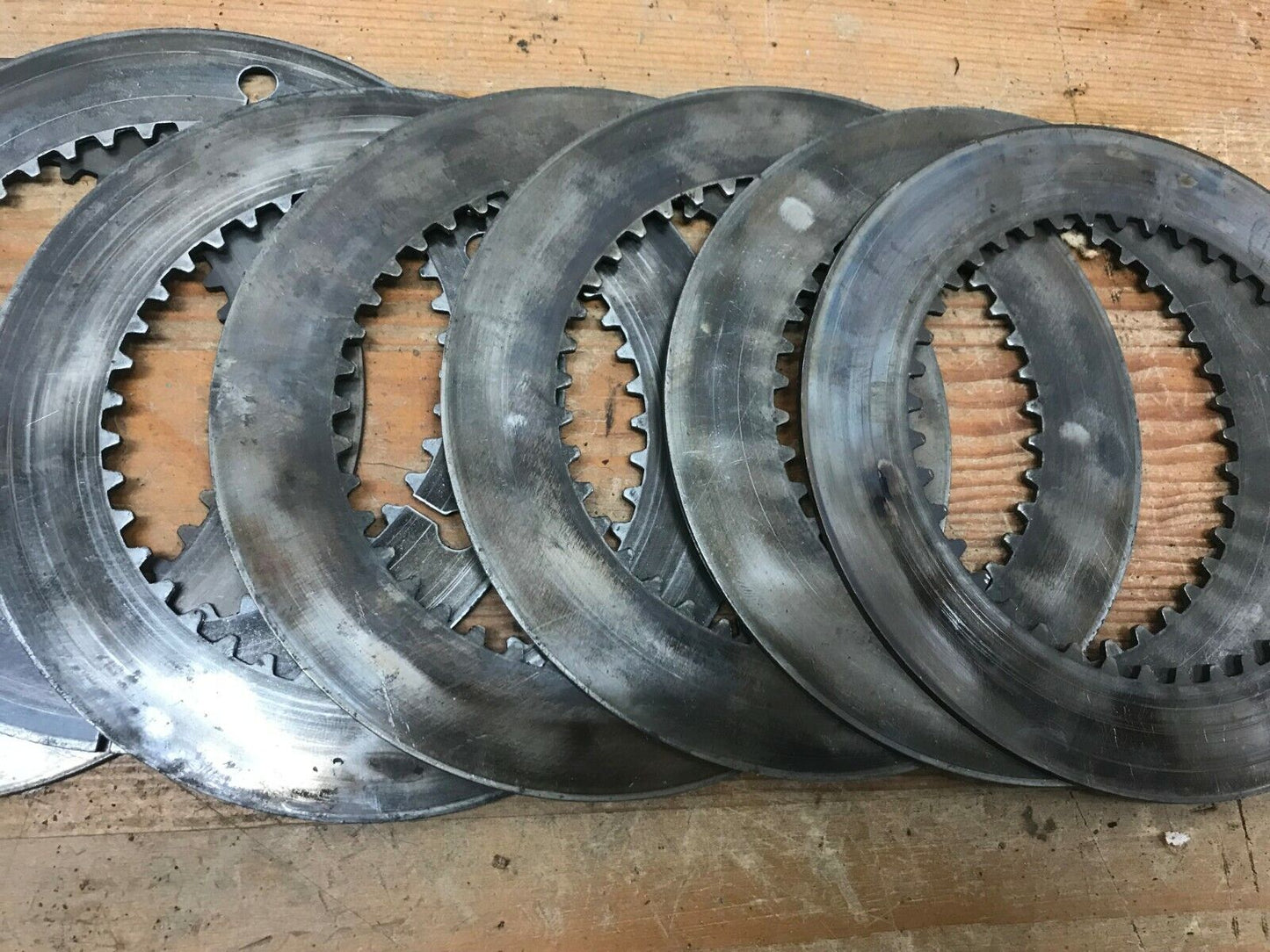 Motorcycle Dirt bike Metal Clutch Friction Plates Unidentified Harley ?