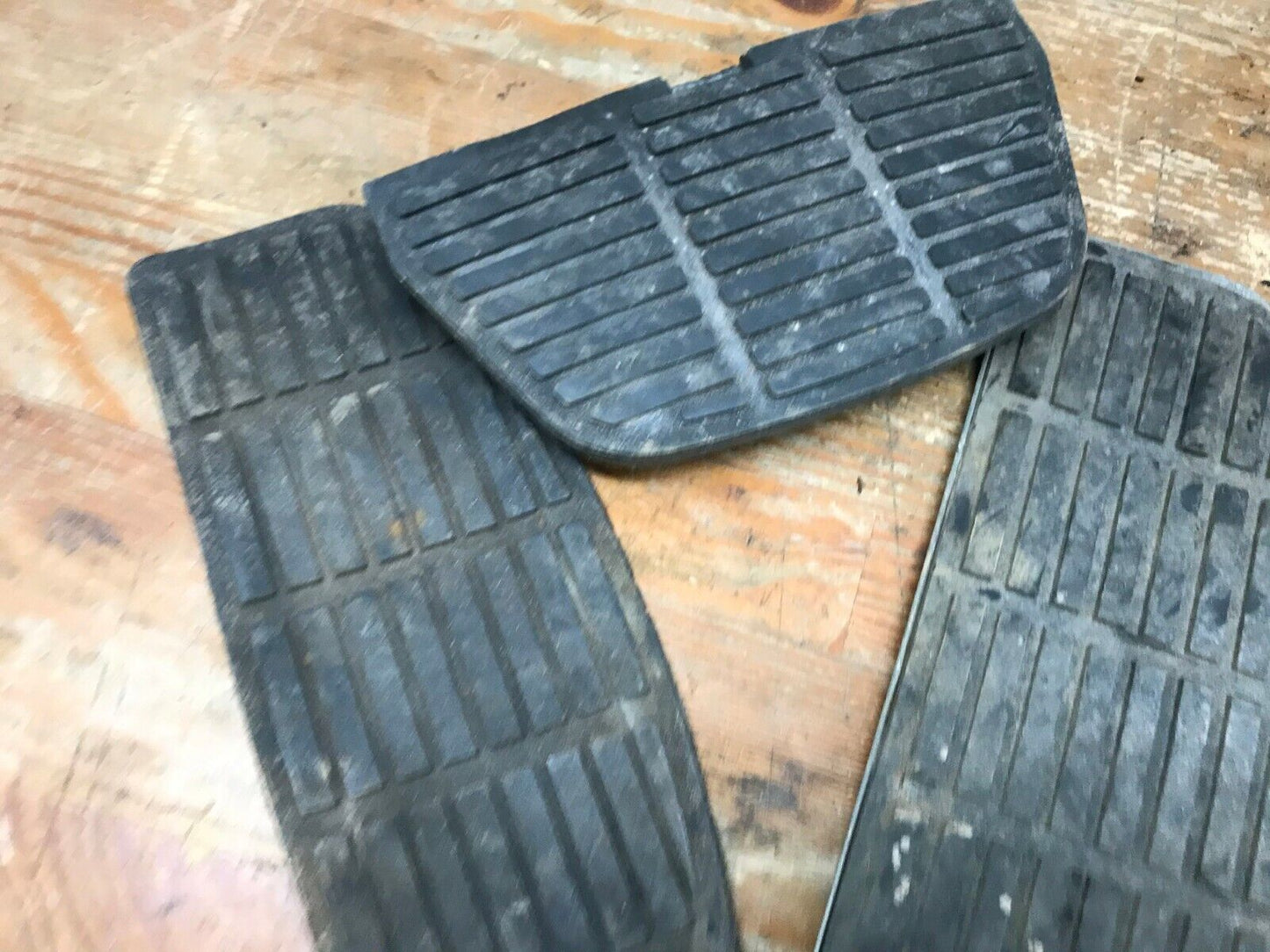 Mixed Lot of (3) Harley Davidson Floorboard Rubber Inserts Pad Footboard
