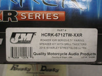 Harley J&M Rokker Fairing Speaker Kit w/ Grill Tweeters HCRK-6712TW-XXR