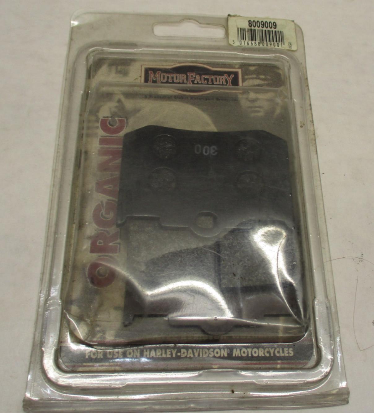 Motor Factory 8009009 Harley Davidson Organic Brake Pad Set