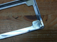 Harley Davidson chrome license plate frame Holder  Nice Condition