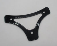 Harley Davidson Black Passenger Sissy Bar Backrest Pad Bracket Mount