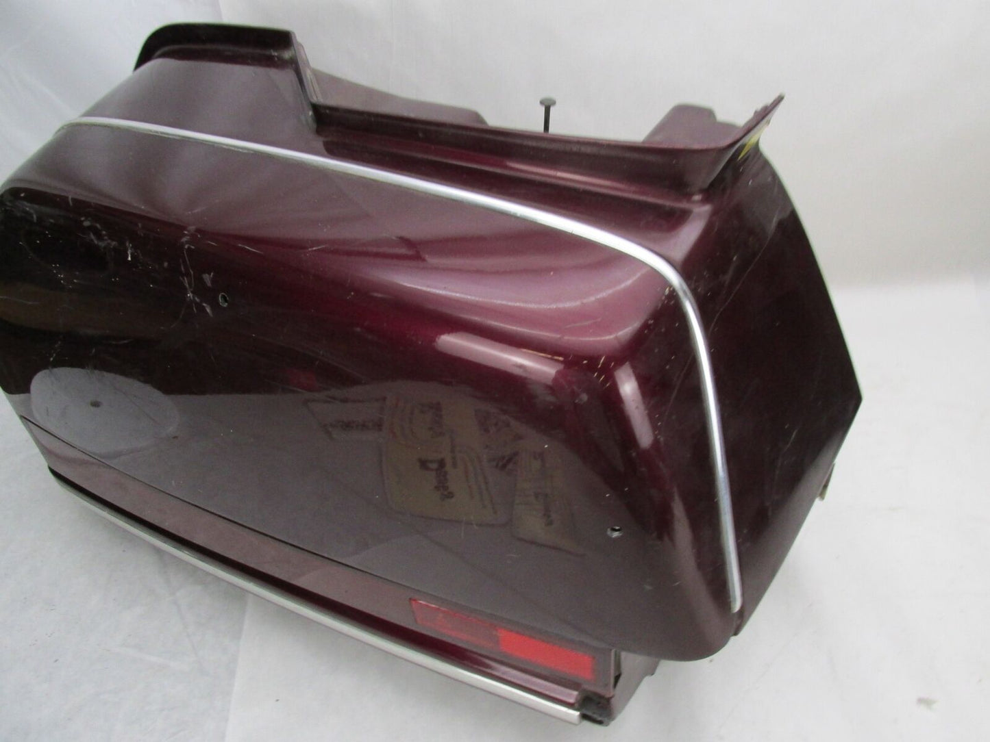 Set Honda Goldwing GL1500 Maroon Hard Saddlebags 81212-MNS-3000 81412-MNS-3000
