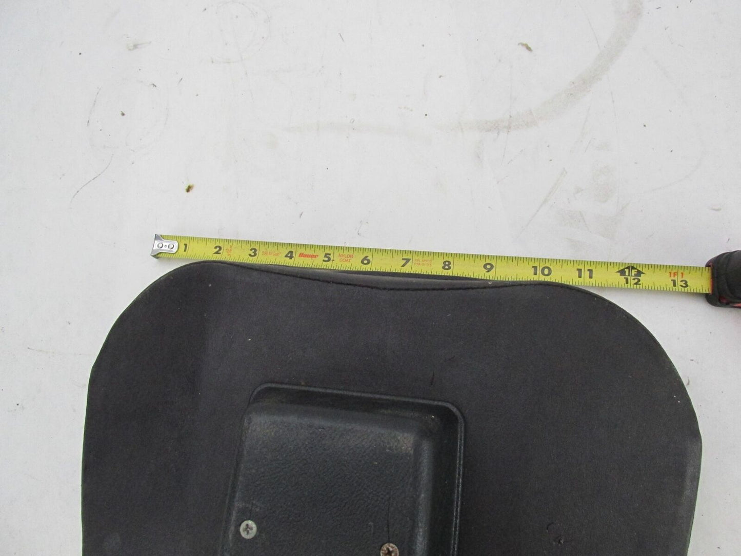 Vintage Honda Goldwing GL Black Backrest Pad 13" x 10"