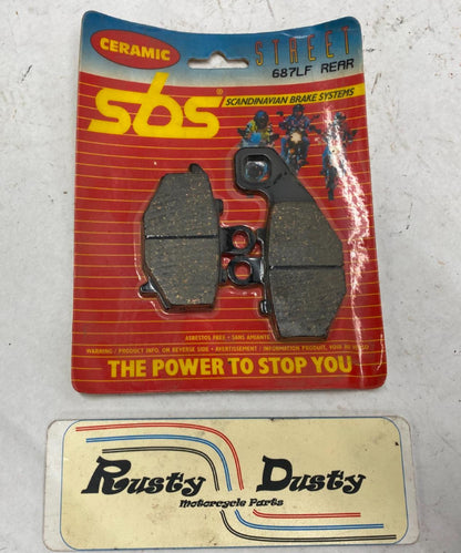 SBS Brake Pads Rear 687LF Kawasaki 550 Zephyr 93