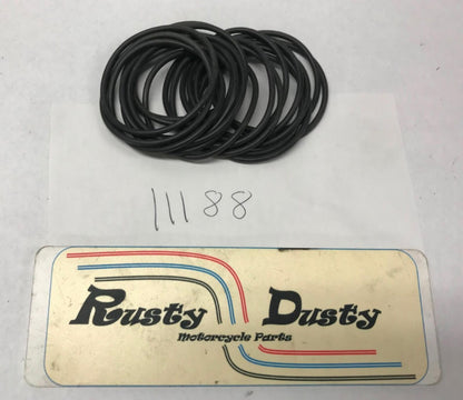 Lot (24) Harley O-Rings 11168 Lower Tappet Block O-Ring