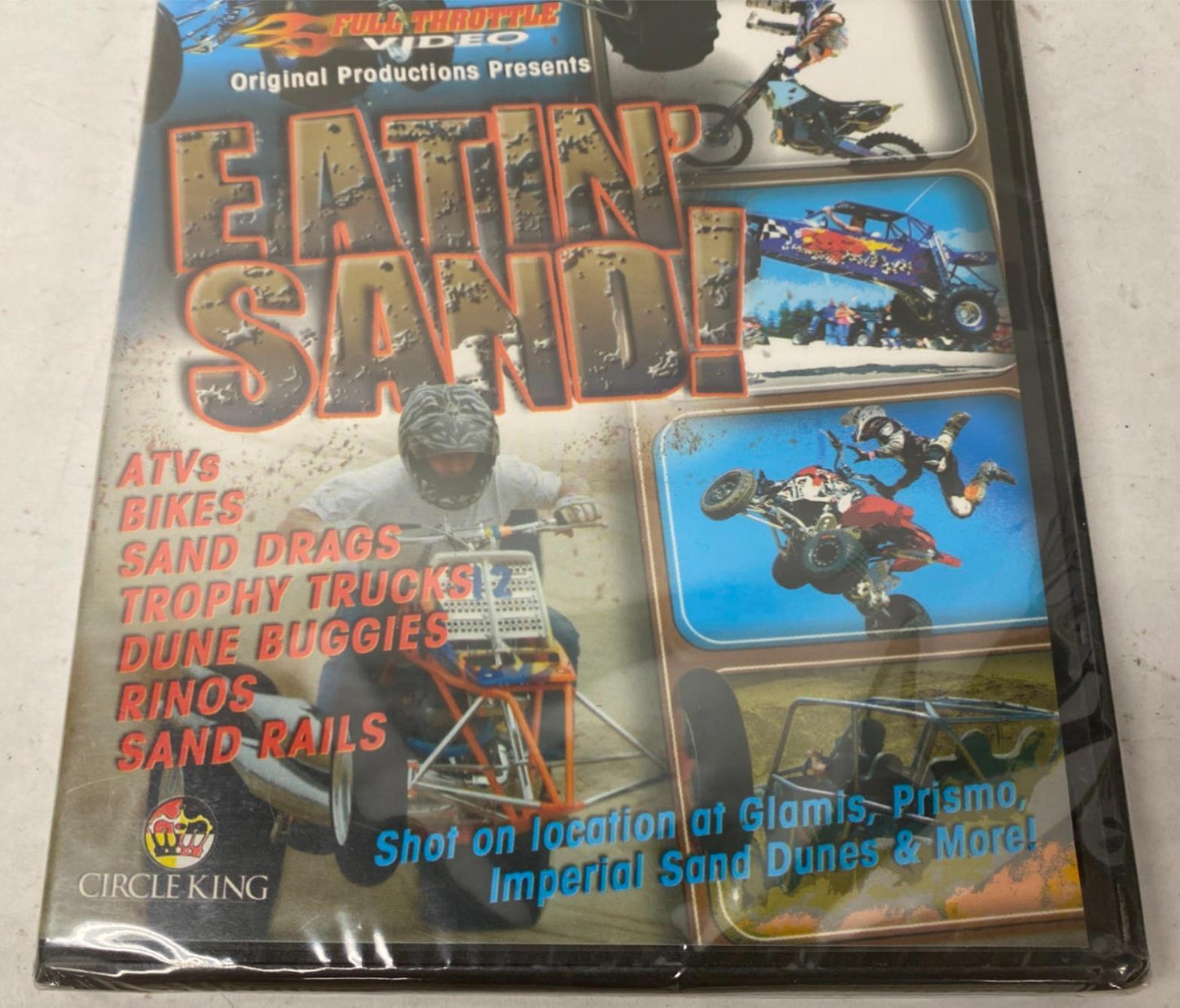 Full Throttle Video Eatin' Sand Circle King DVD
