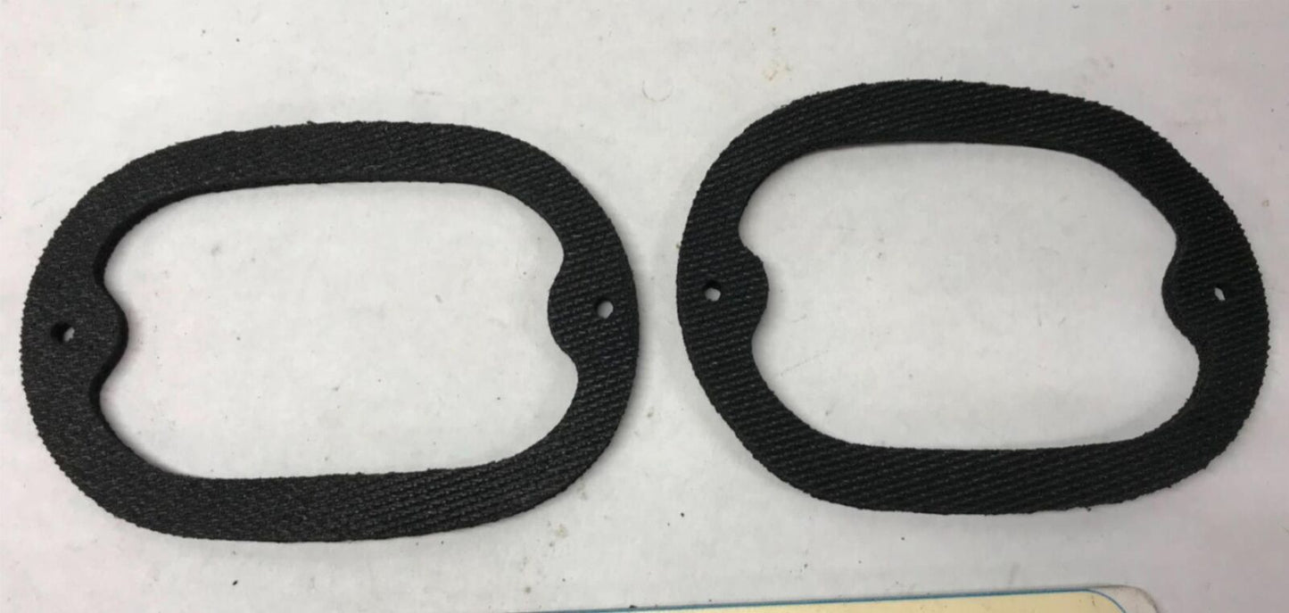 Lot (2) Harley Tail Light Lamp Lens Gasket 55-72 DS-173395