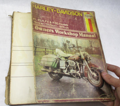 Hayne's Harley Owner's Workshop Manual Electra Glide Super Glide FL FLH FX FXE