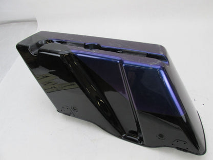 Harley Custom Painted Purple Blue Right Side Hard Saddlebag 79106-03A 79093-93B