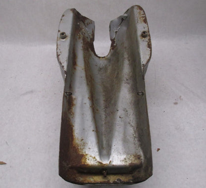 Vintage Italian Made in Itlay Silver Cafe Racer Motorcycle Gas Tank Gilera ?