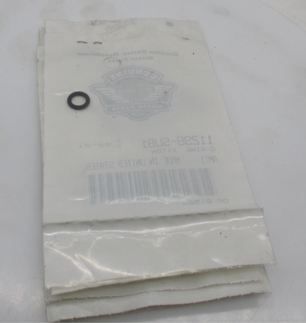 lot of 5 Harley-Davidson Genuine NOS Viton O-Rings 11298-SUB1