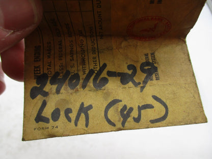 Harley Davidson Genuine NOS Nut Pinion Sprocket Shaft Lock Tab 24016-29