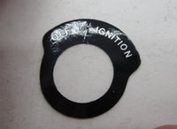 Harley Davidson Genuine NOS Ignition Label Decal Sticker 71550-75