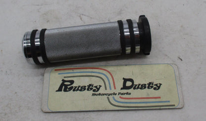 Harley Davidson Single Chrome Knurled Handlebar Grip