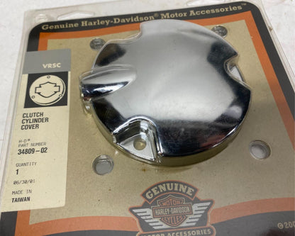 Harley Davidson Genuine Clutch Cylinder Cover Chrome 34809-02