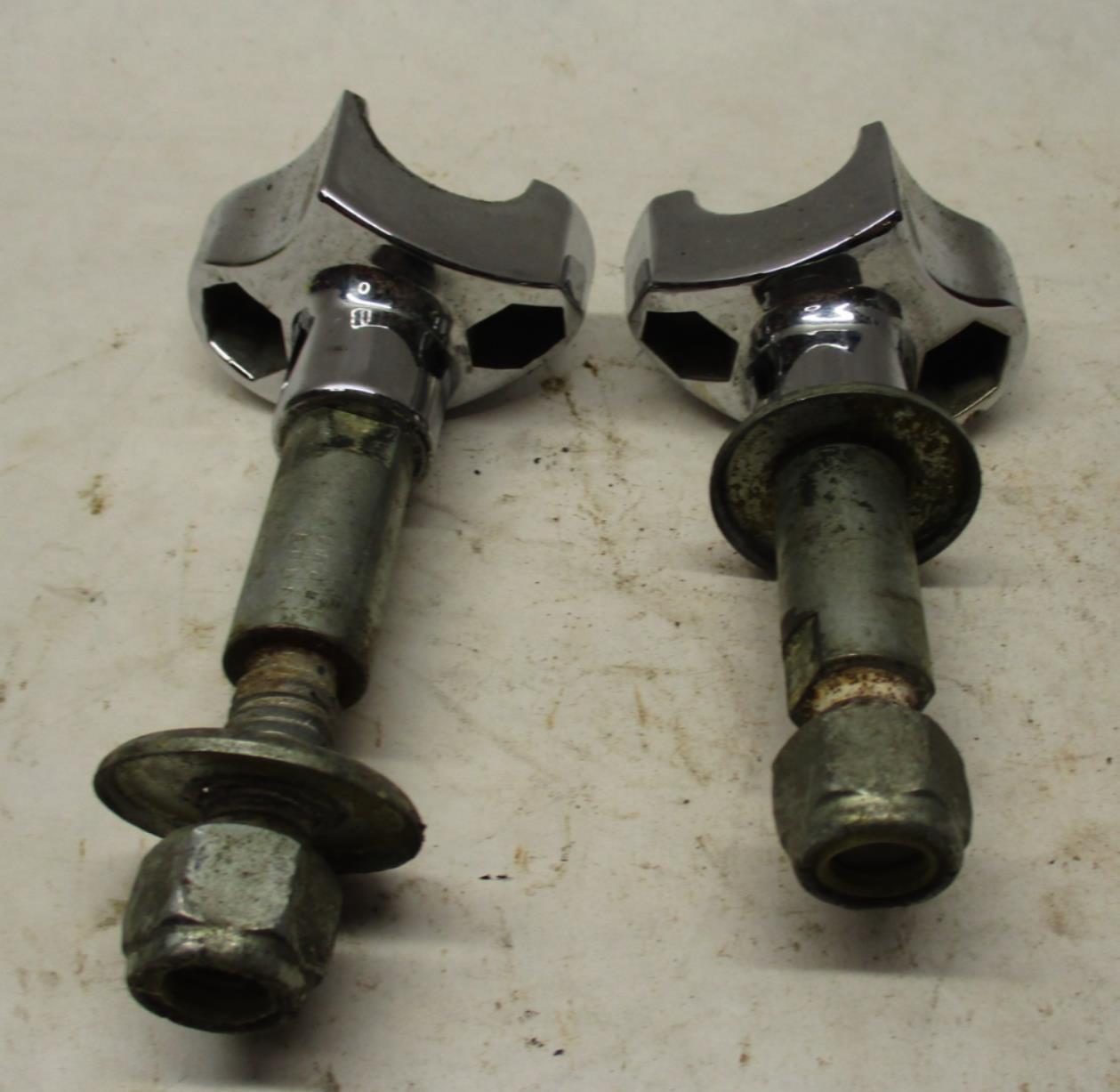 Harley Davidson Chrome Handlebar Bar Risers 2" and Hardware