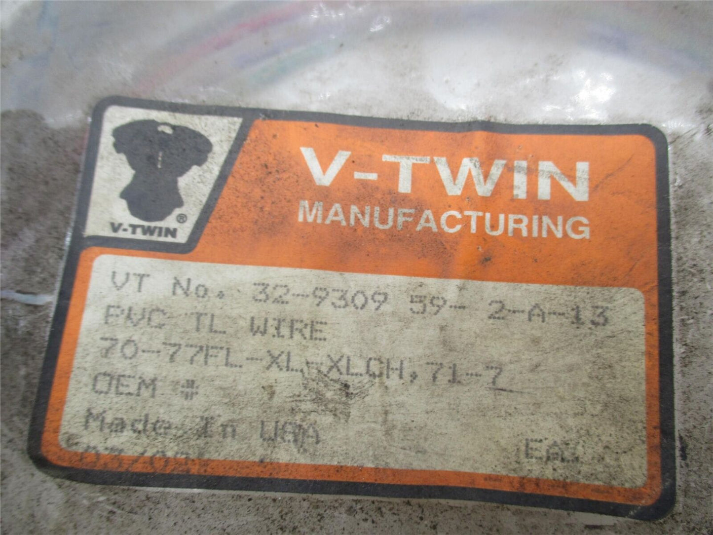 Harley Davidson V-Twin NOS Manufacturing Tail Lamp Wires 32-9309
