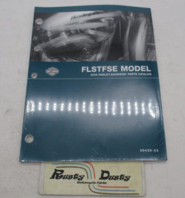 Harley Davidson Official Factory 2005 FLSTFSE Parts Catalog 99430-05