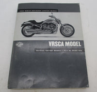 Harley Davidson Official Factory V-Rod VRSCA Service Manual 2002 99501-02A