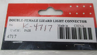 Harley Davidson Kuryakyn Double Female Lizard Connection Pair 4717