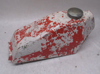 Vintage Enduro AHRMA Coffin Style Gas Fuel Tank CZ Maico Greeves Bultaco