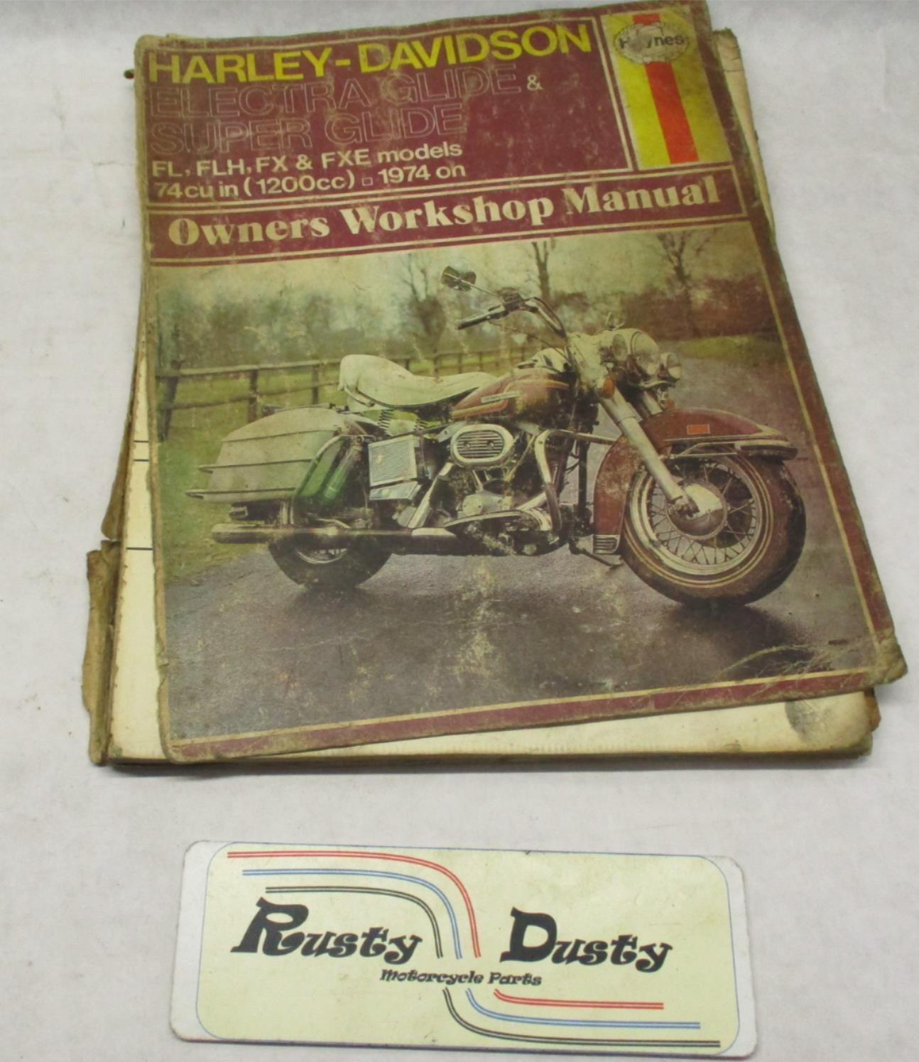 Hayne's Harley Owner's Workshop Manual Electra Glide Super Glide FL FLH FX FXE