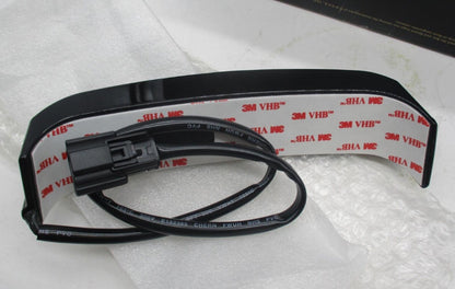 Set of 2 Harley Electra Glo Saddlebag Mounted Run/Brake/Turn Lights Black