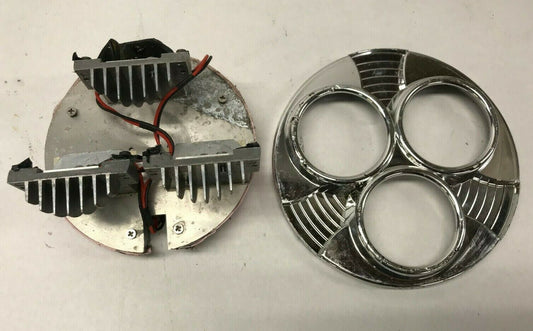 Harley Davidson Triple LED Beam Headlight Parts Aftermarket