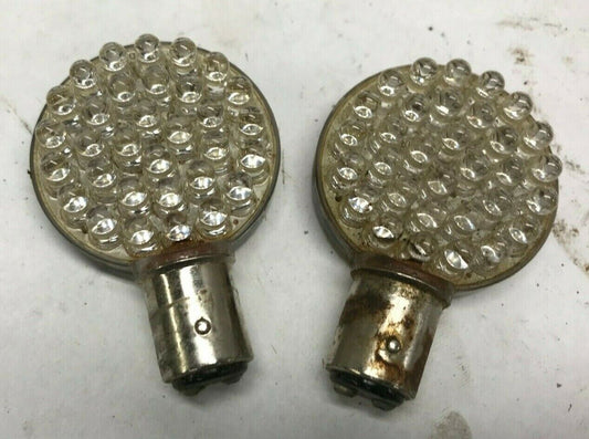 LED Turn Signal Inserts for Harley Davidson Good Condition