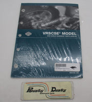 Harley Davidson Official Factory 2006 VRSCSE Model Parts Catalog 99458-06