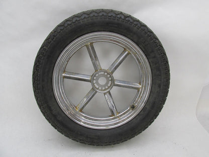 Harley Davidson 6 Spoke Invader Chrome Chopper Multi-fit Wheel Rim 16x3
